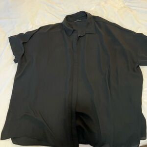 Black Button-Up Shirt